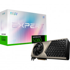 Відеокарта GF RTX 5080 16GB GDDR7 Expert OC MSI (GeForce RTX 5080 16G EXPERT OC)