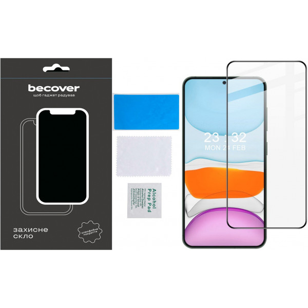 Захисне скло BeCover для Samsung Galaxy S24+ SM-S926 Black (711036)