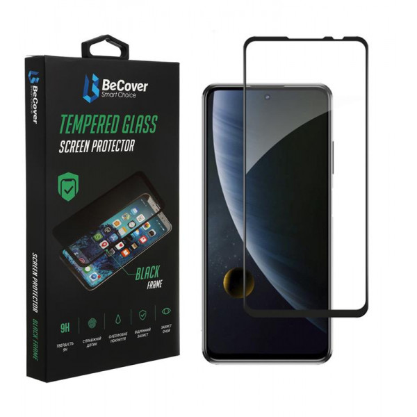 Захисне скло BeCover для ZTE Blade V30 Black (706914)