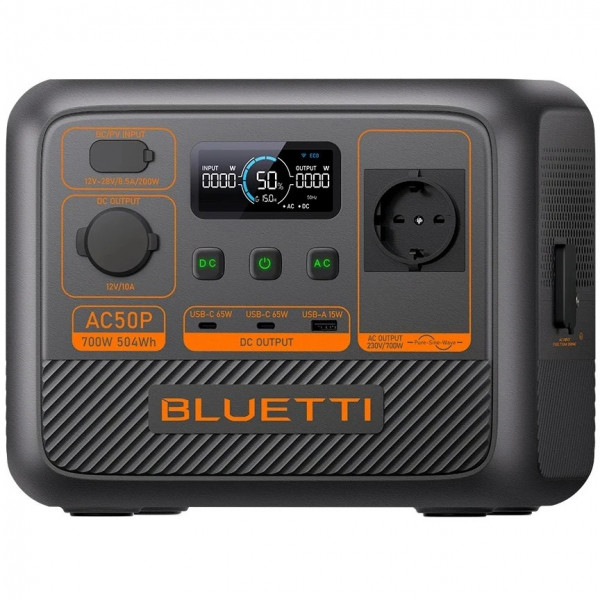 Зарядна станція Bluetti AC50P, 504Wh, 700W, LiFePO4_OEM
