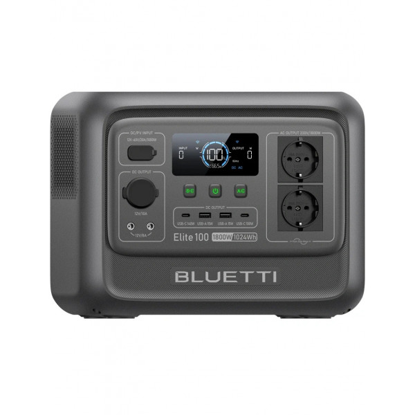 Зарядна станція Bluetti Elite 100 V2, 1800W, 1024Wh