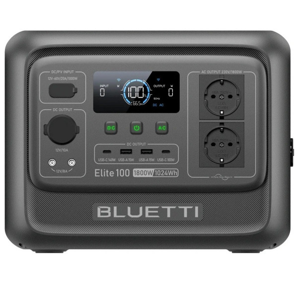 Зарядна станція Bluetti Elite 100 V2, 1800W, 1024Wh