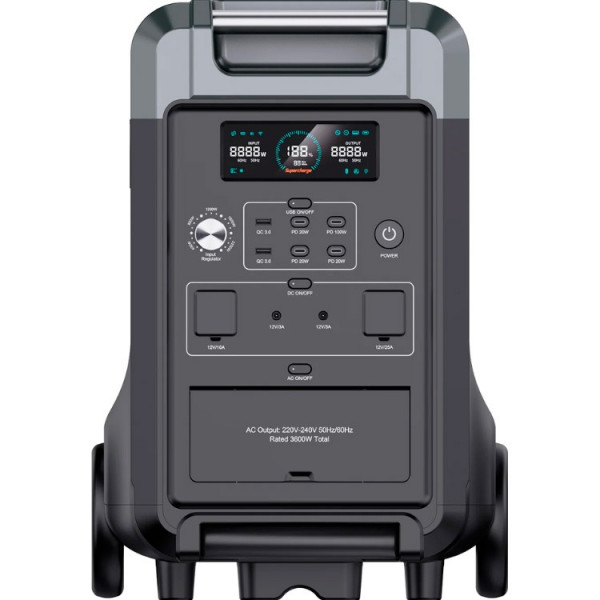 Зарядна станція Choetech BS009 3840Wh, 3600W (BS009-EU-BK)_OEM