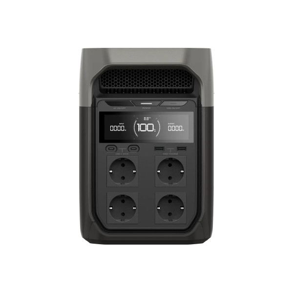 Зарядна станція EcoFlow Delta 3, 1024Wh, 1800W, Solargenerator (EFDELTA3-EU)