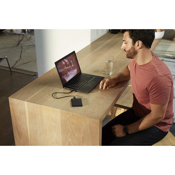 Зовнішній жорсткий диск 2.5" USB 5.0TB WD My Passport Black (WDBPKJ0050BBK-WESN)_Bulk