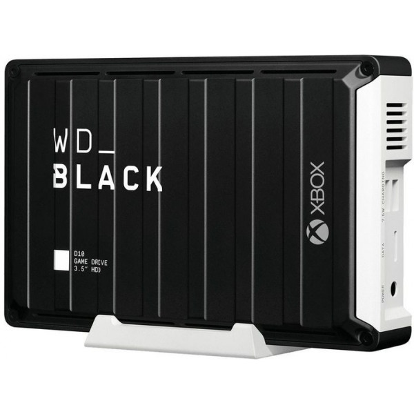 Зовнішній жорсткий диск 3.5" USB 12.0TB Black D10 Game Drive for Xbox One (WDBA5E0120HBK-EESN)