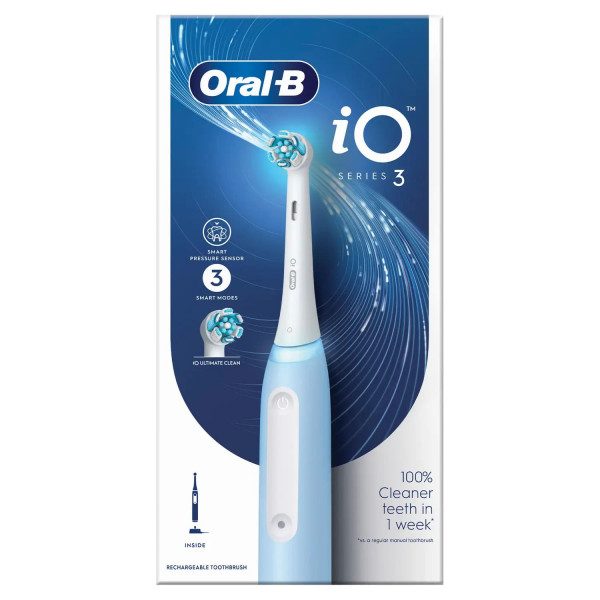 Зубна електрощітка Braun Oral-B iO Series 3 iOG3.1A6.0 Ice Blue