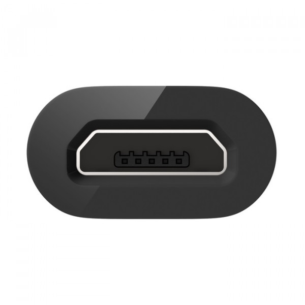 Адаптер Belkin micro USB - USB Type-C (F/M) Black (F2CU058BTBLK)