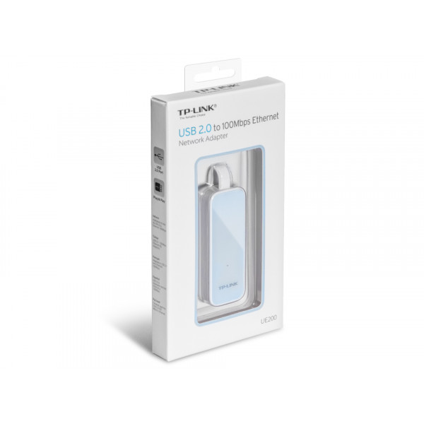 Адаптер TP-Link UE200 (USB 2.0, 10/100Mbps)