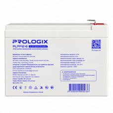 Акумуляторна батарея Prologix 12.8V 6AH 76.8Wh (PLFP12-6) LiFePO4