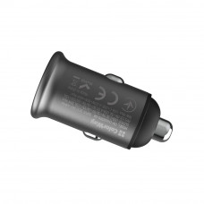 Автомобільний зарядний пристрій ColorWay 2USB (Type-C PD30W + USB QC3.0 18W) 48W Gray (CW-CHA065PD-GR)