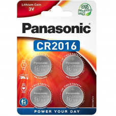 Батарейка Panasonic CR 2016 BL 4шт