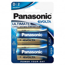 Батарейка Panasonic Evolta D/LR20 BL 2 шт