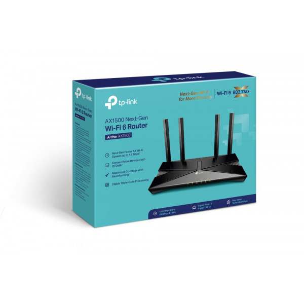 Бездротовий маршрутизатор TP-Link Archer AX1500