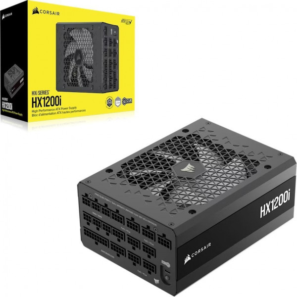Блок живлення Corsair HX1200i PCIE5 1200W (CP-9020307-EU)