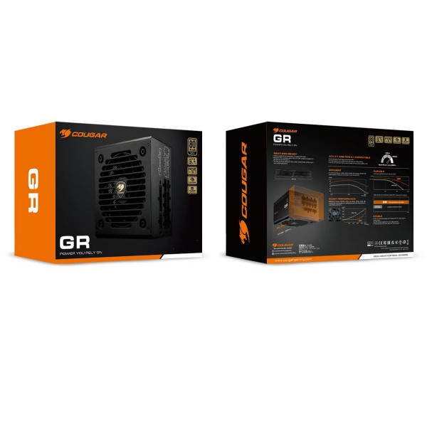 Блок живлення Cougar GR 750, 80 Plus Gold, 750W