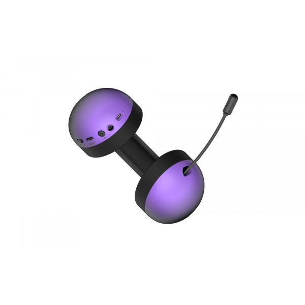 Bluetooth-гарнiтура Hator Hellyberry HH30 Pro Wireless Black/Violet (HH30_PRO_wireless_BV)