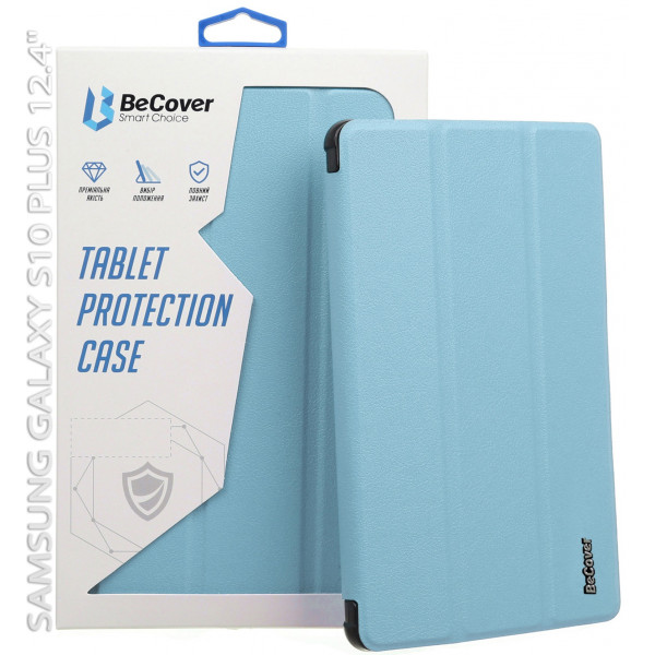 Чохол-книжка BeCover Smart Case для Samsung Galaxy Tab S10 Plus SM-X820/SM-X826 Light Blue (712236)