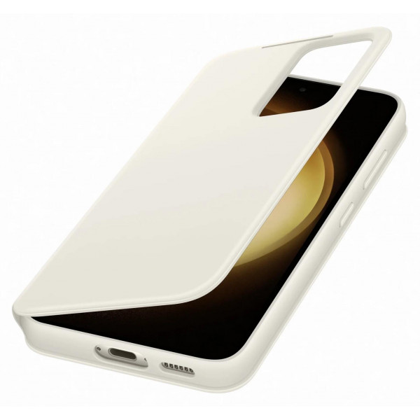 Чохол-книжка Samsung Smart Clear View Cover для Samsung Galaxy S23 SM-S911 Cream (EF-ZS911CUEGRU)