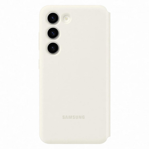 Чохол-книжка Samsung Smart Clear View Cover для Samsung Galaxy S23 SM-S911 Cream (EF-ZS911CUEGRU)