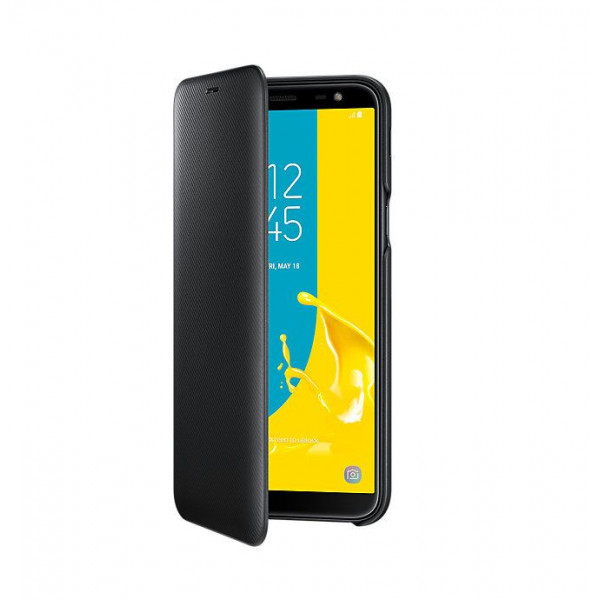 Чохол-книжка Samsung Wallet Cover для Samsung Galaxy J6 SM-J600 Black (EF-WJ600CBEGRU)