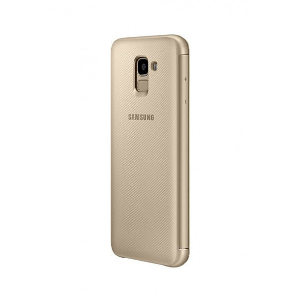 Чохол-книжка Samsung Wallet Cover для Samsung Galaxy J6 SM-J600 Gold (EF-WJ600CFEGRU)