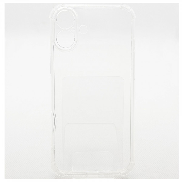 Чохол-накладка BeCover Anti-Shock для Apple iPhone 16 Clear (712110)
