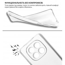 Чохол-накладка BeCover для Xiaomi Redmi Note 15 Pro 4G Transparancy (714973)