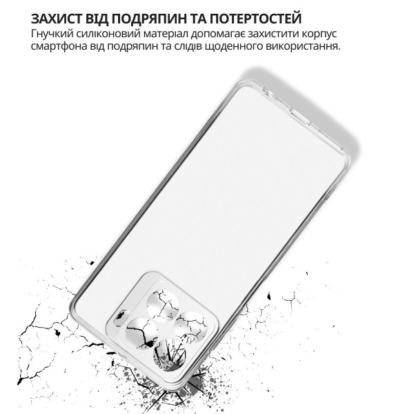 Чохол-накладка BeCover для ZTE Blade A56 Transparancy (714907)