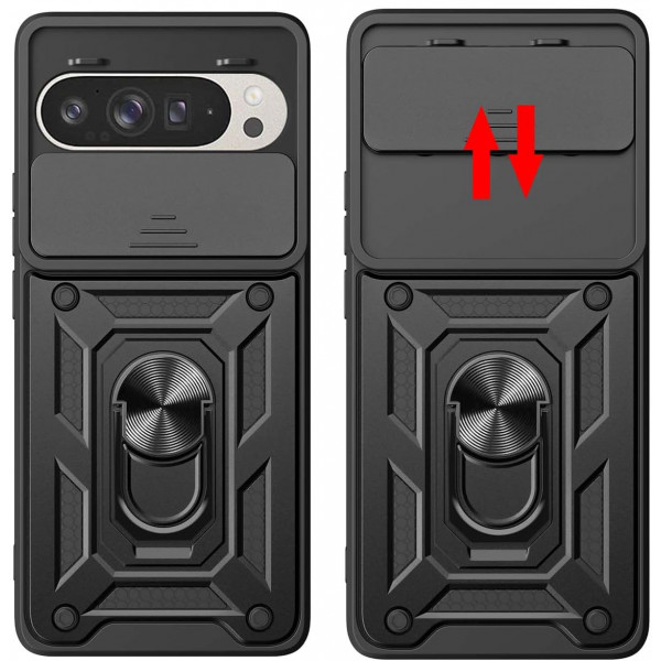 Чохол-накладка BeCover Military для Google Pixel 9 Pro Black (712186)