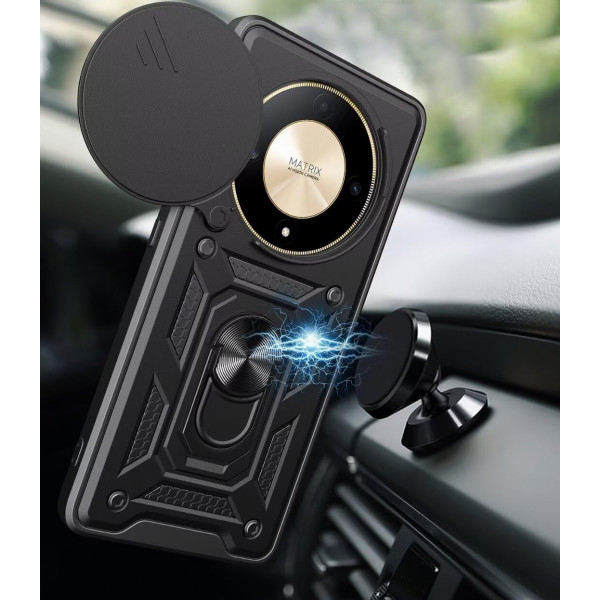 Чохол-накладка BeCover Military для Honor Magic6 Lite 5G Black (710997)