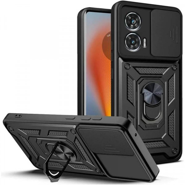 Чохол-накладка BeCover Military для Motorola Moto G85 Black (712163)