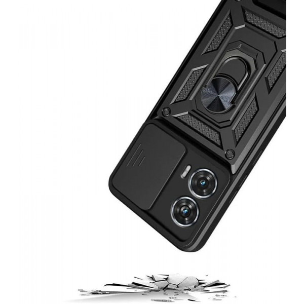 Чохол-накладка BeCover Military для Motorola Moto G85 Black (712163)