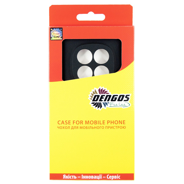 Чохол-накладка Dengos Carbon для Xiaomi Redmi Note 15 Black (DG-TPU-CRBN-252)