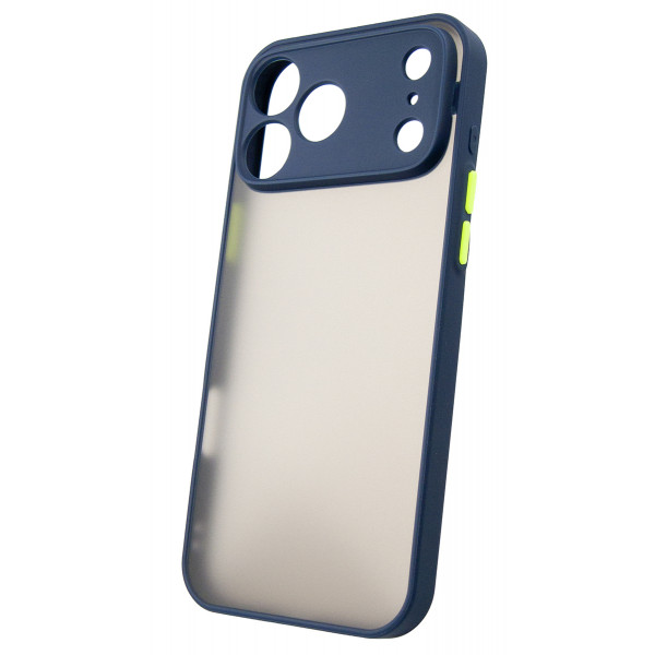 Чохол-накладка Dengos Matt для iPhone 17 Pro Max Blue (DG-TPU-MATT-172)