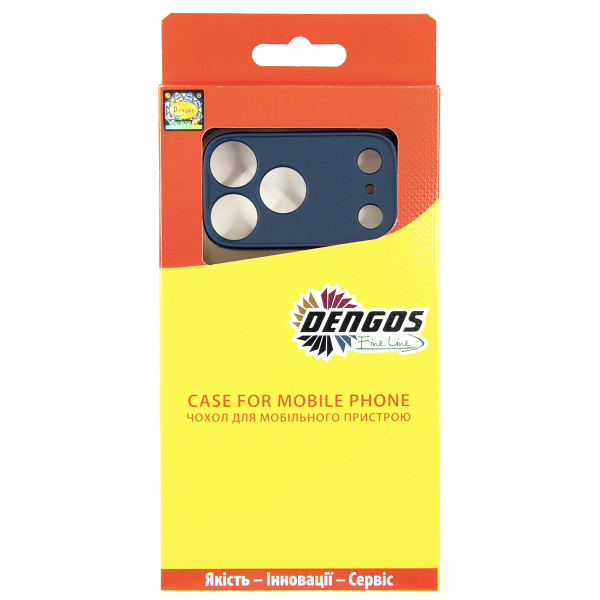 Чохол-накладка Dengos Matt для iPhone 17 Pro Max Blue (DG-TPU-MATT-172)