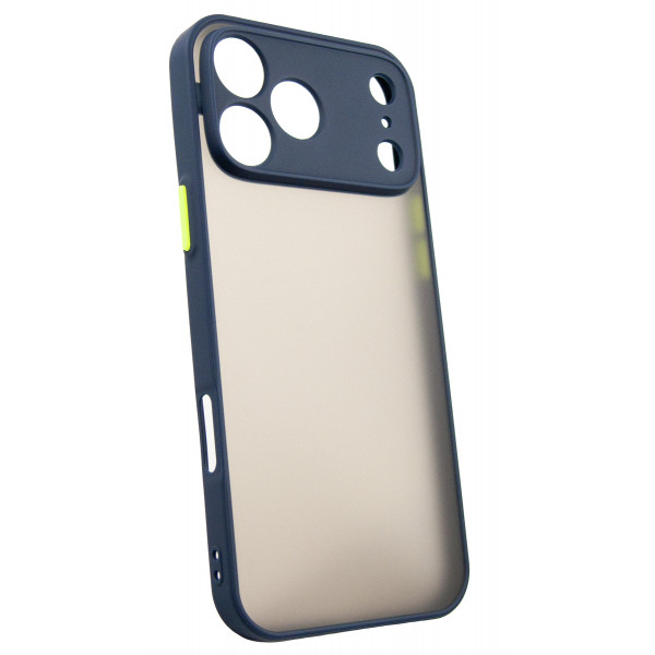 Чохол-накладка Dengos Matt для iPhone 17 Pro Max Blue (DG-TPU-MATT-172)