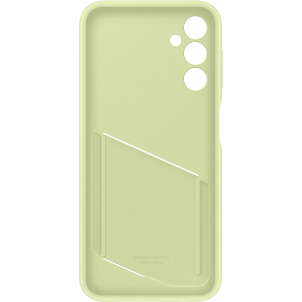 Чохол-накладка Samsung Card Slot Cover для Samsung Galaxy A14 SM-A145 / SM-A146 Lime (EF-OA146TGEGRU)