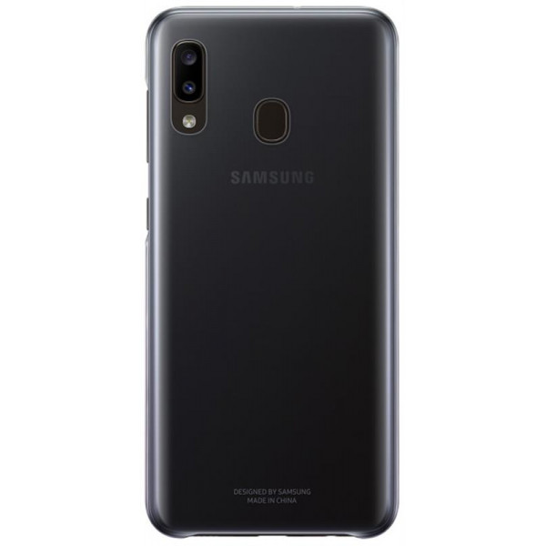 Чохол-накладка Samsung Gradation Cover для Samsung Galaxy A20 SM-A205 Black (EF-AA205CBEGRU)