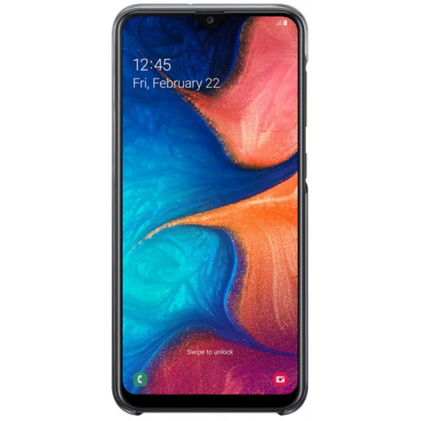 Чохол-накладка Samsung Gradation Cover для Samsung Galaxy A20 SM-A205 Black (EF-AA205CBEGRU)