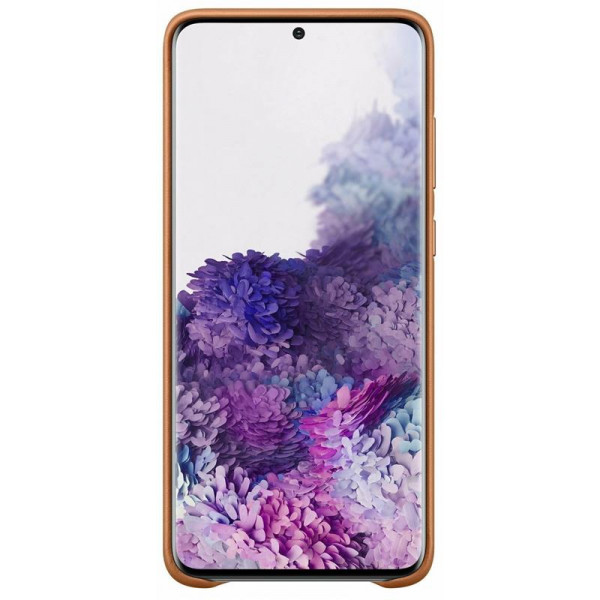 Чохол-накладка Samsung Leather Cover для Samsung Galaxy S20+ SM-G985 Brown (EF-VG985LAEGRU)