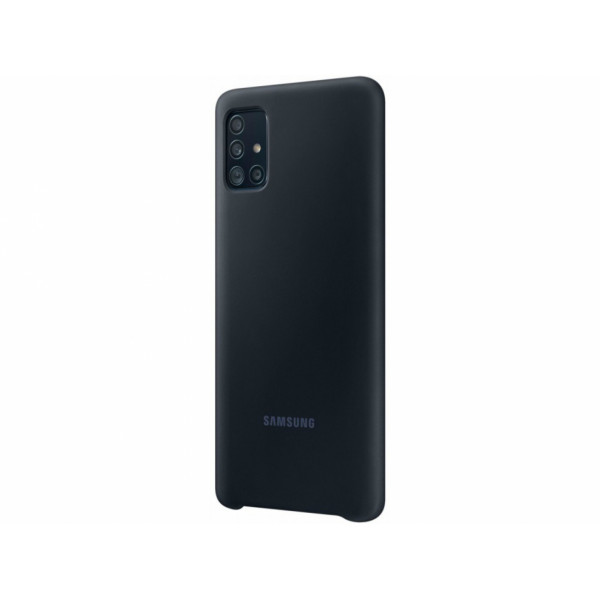 Чохол-накладка Samsung Silicone Cover для Samsung Galaxy A51 SM-A515 Black (EF-PA515TBEGRU)