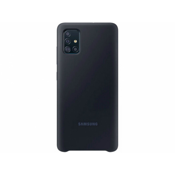 Чохол-накладка Samsung Silicone Cover для Samsung Galaxy A51 SM-A515 Black (EF-PA515TBEGRU)