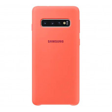 Чохол-накладка Samsung Silicone Cover для Samsung Galaxy S10 SM-G973 Berry Pink (EF-PG973THEGRU)