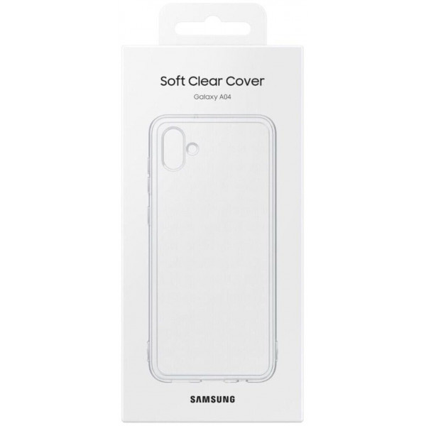 Чохол-накладка Samsung Soft Clear Cover для Samsung Galaxy A04 SM-A045 (EF-QA045TTEGRU)