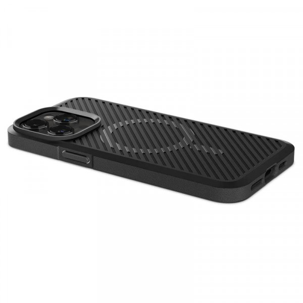 Чохол-накладка Spigen Core Armor MagFit для Apple iPhone 15 Pro Matte Black (ACS06467)