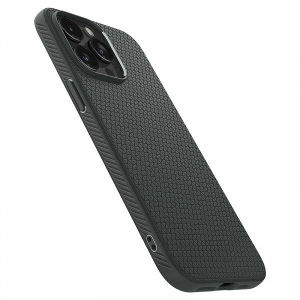 Чохол-накладка Spigen Liquid Air для Apple iPhone 15 Pro Max Abyss Green (ACS06564)