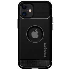 Чохол-накладка Spigen Rugged Armor для Apple iPhone 12 Mini Matte Black (ACS01743)