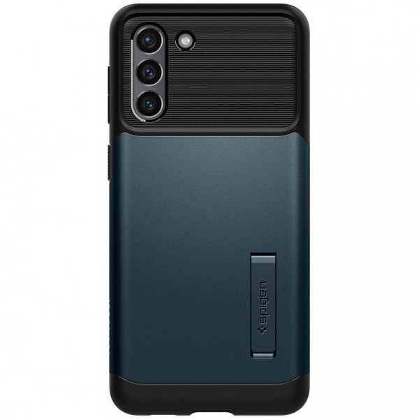 Чохол-накладка Spigen Slim Armor для Samsung Galaxy S21 SM-G991 Metal Slate (ACS02444)