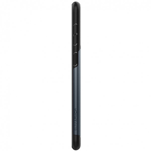 Чохол-накладка Spigen Slim Armor для Samsung Galaxy S21 SM-G991 Metal Slate (ACS02444)